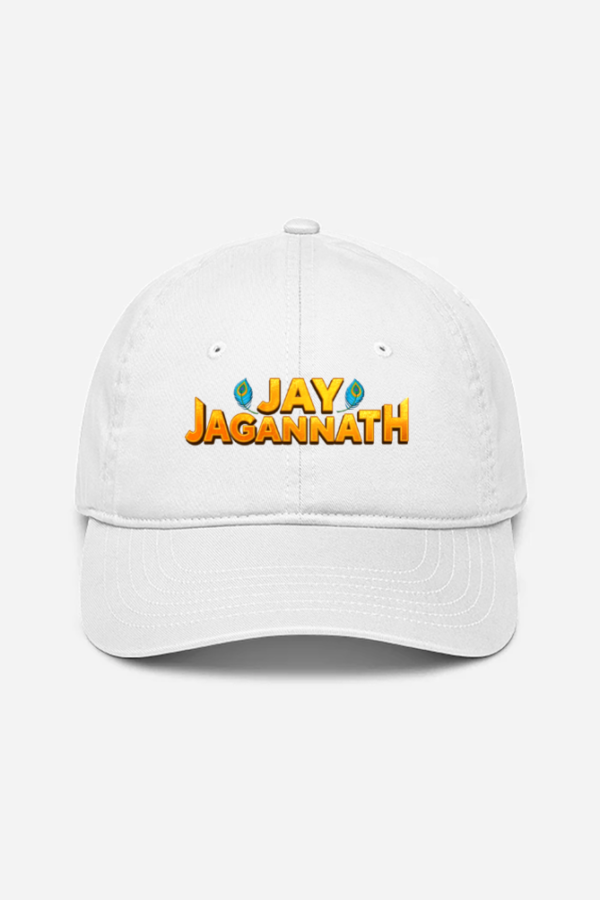 Jay Jagannath Cap White Standard