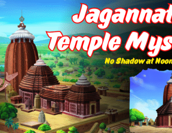 The Temple Shadow Disappears at Noon